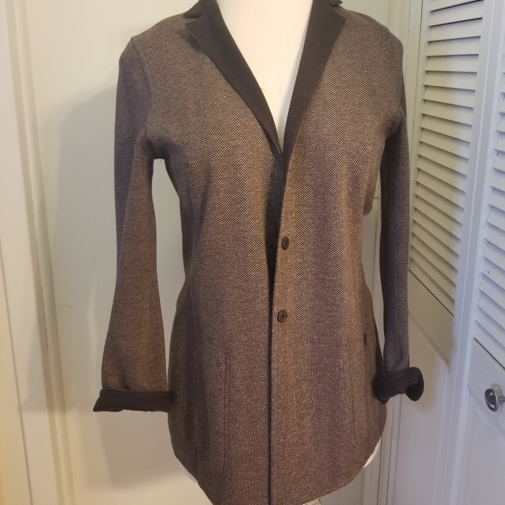 AKRIS reversible wool blazer